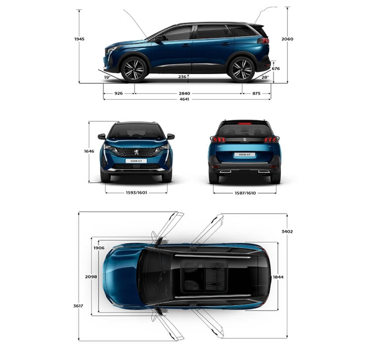 PEUGEOT SUV 5008 | Le SUV 7 places modulables par Peugeot